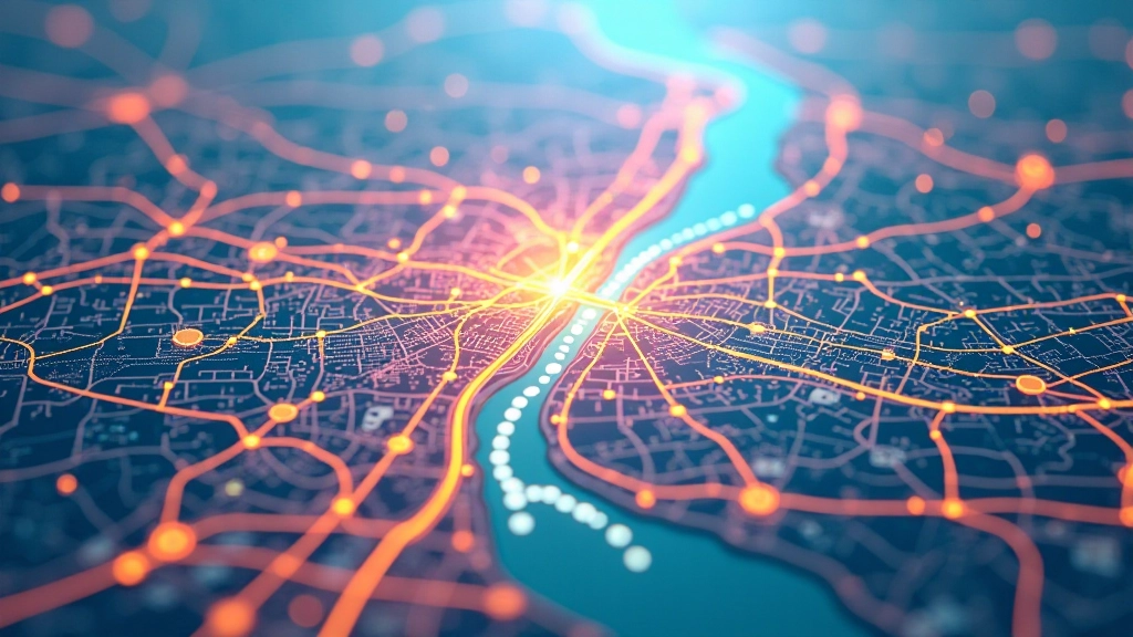 Mappa interattiva di Palermo con strati sovrapposti di dati infrastrutturali e zone di analisi evidenziate